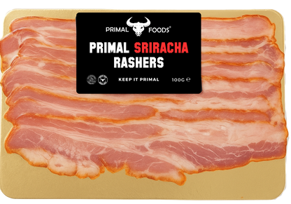 Primal Sriracha Rashers (Out of stock)